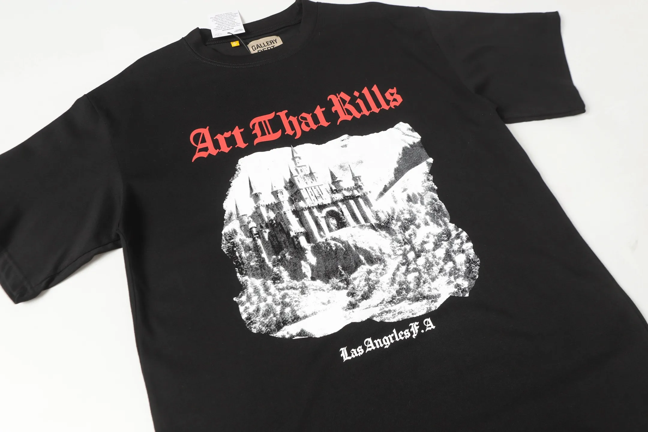GALLERY.DEPT Summer new short-sleeved style No.: D3327P110 Color: Black Apricot Size: S M L XL